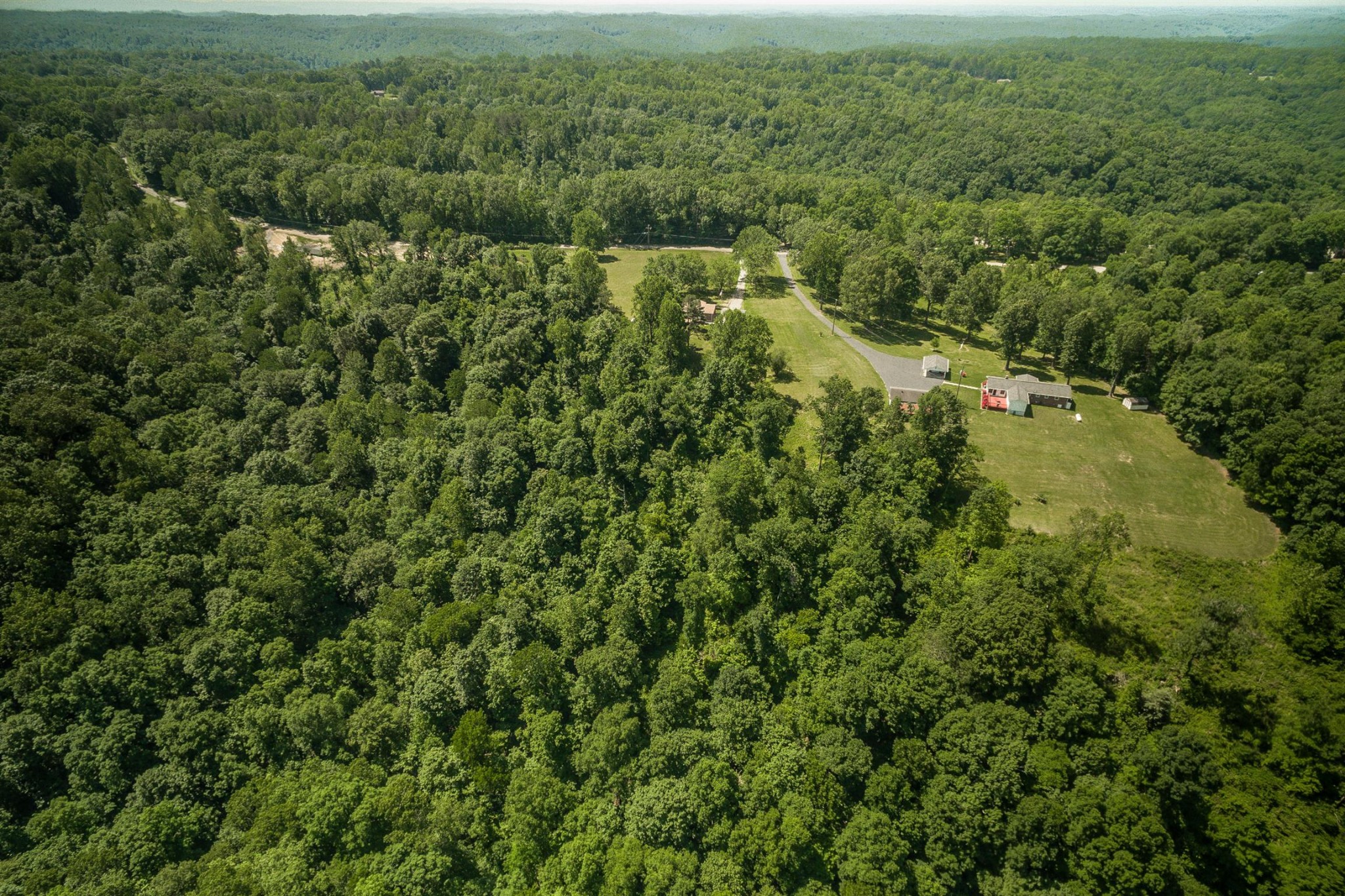 5124 Ridge Hill Road Joelton, TN 37080 - Photo 25 of 27 an aerial view of residential houses with outdoor space and trees