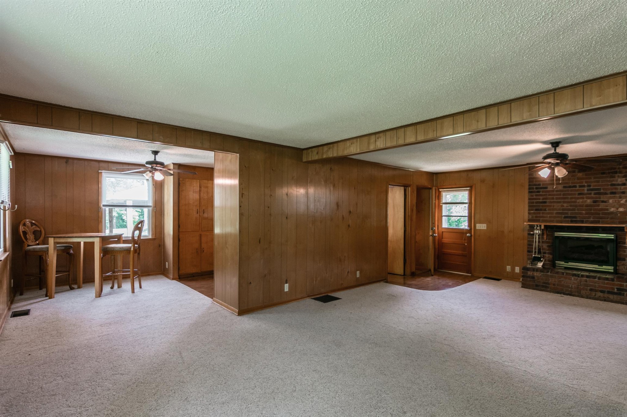 5124 Ridge Hill Road Joelton, TN 37080 - Photo 9 of 27 an empty room with furniture and a fireplace