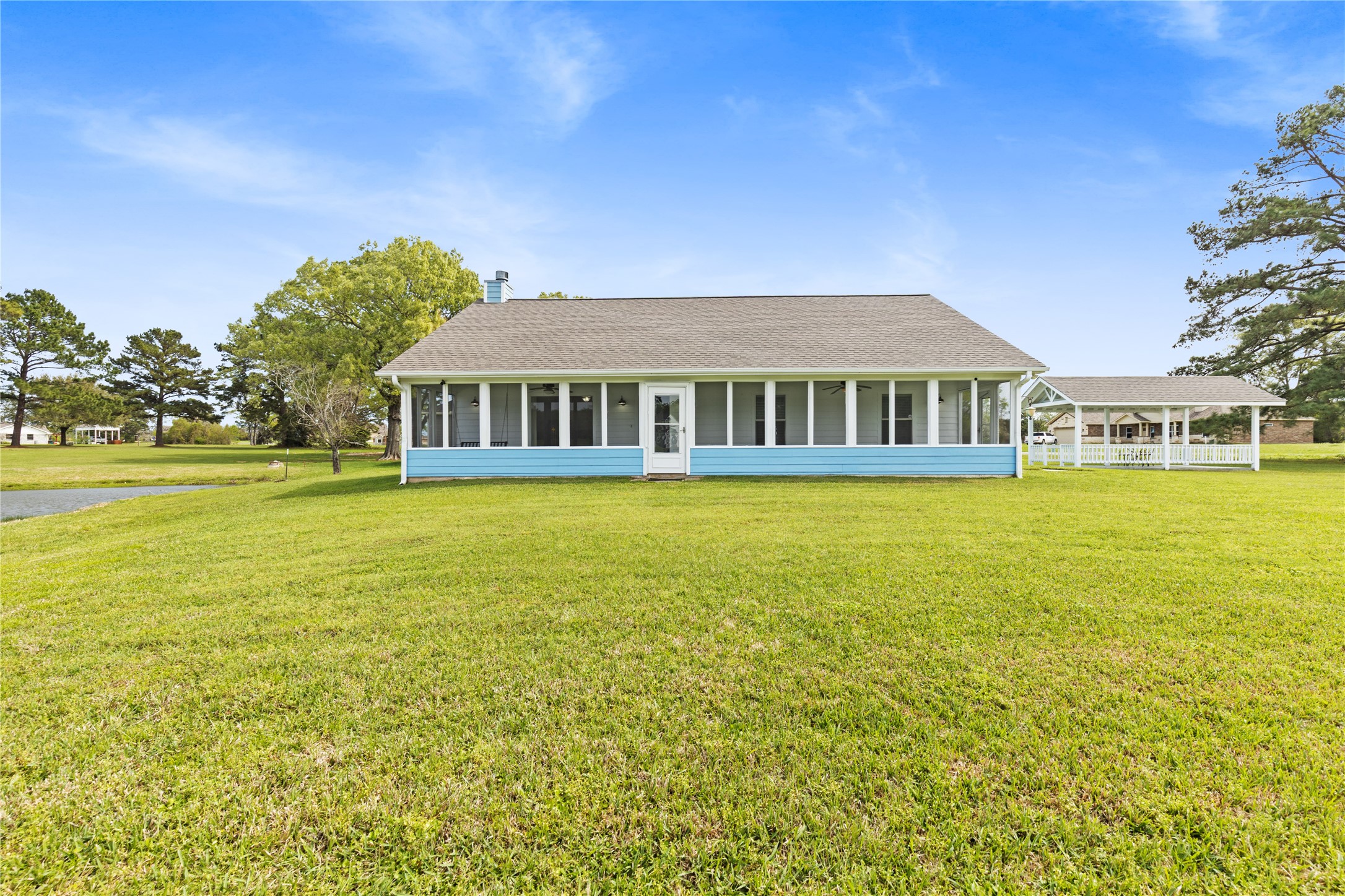 140 Meadowview Drive Trinity, TX 75862 - Photo 23 of 27 a view of a house with an ocean view
