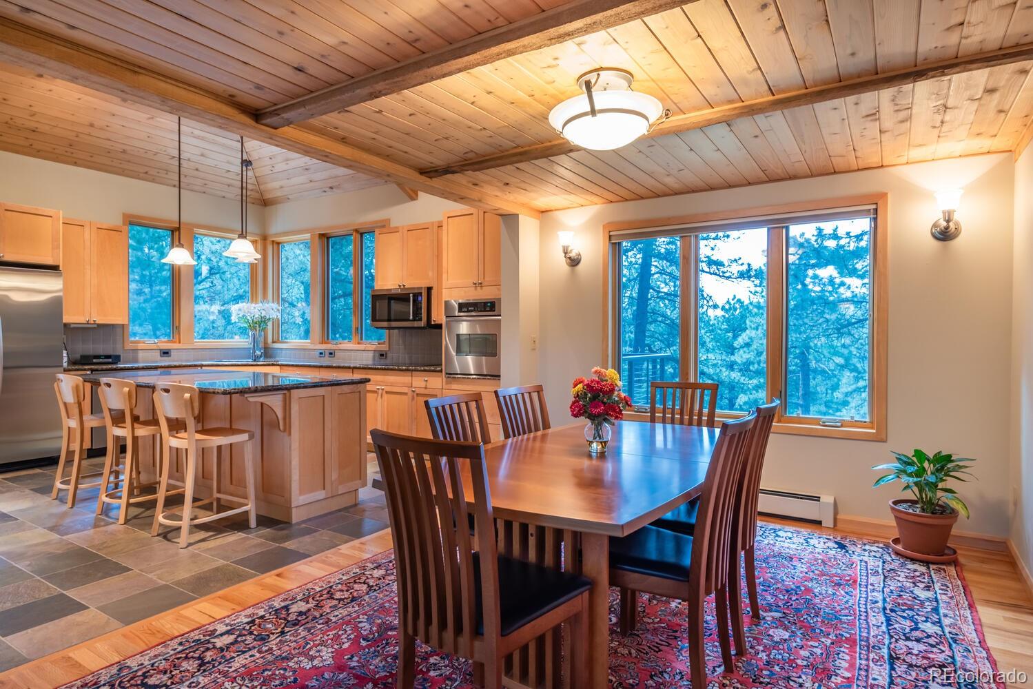 498 Mountain Meadows Road Boulder, CO 80302 - Photo 8 of 40 a dining room with furniture and window