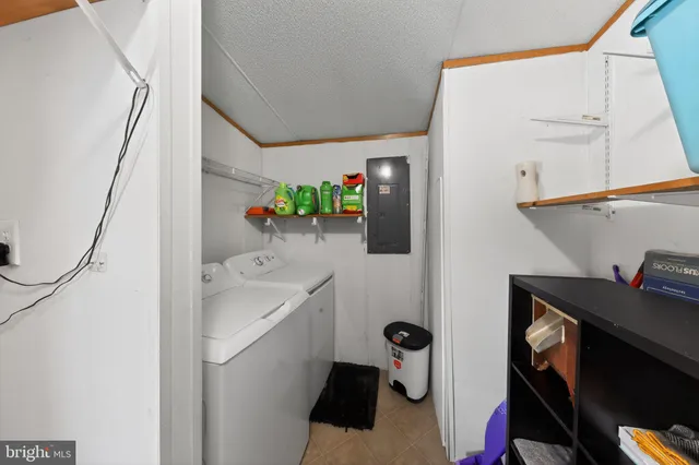 a room with storage and utility