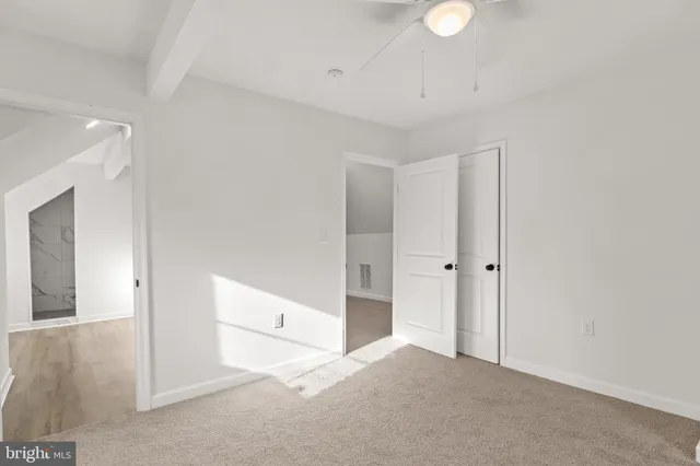 a view of empty room