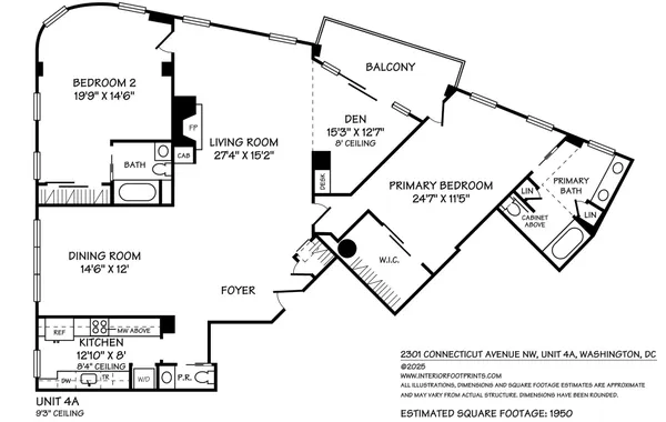 $6,500 | 2301 Connecticut Avenue Northwest, Unit 4A, Washington, DC 20009
