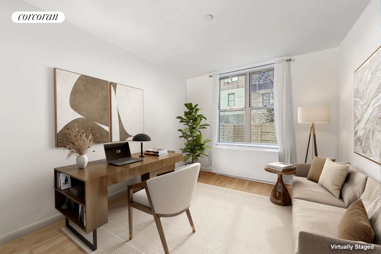 736 West 187th Street, Unit 108 Manhattan, NY 10033 - Photo 8 of 15 a living room with furniture and a window