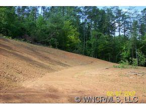 240 Gouges Branch Road Leicester, NC 28748 - Photo 3 of 18 a view of a dry yard with trees in the background