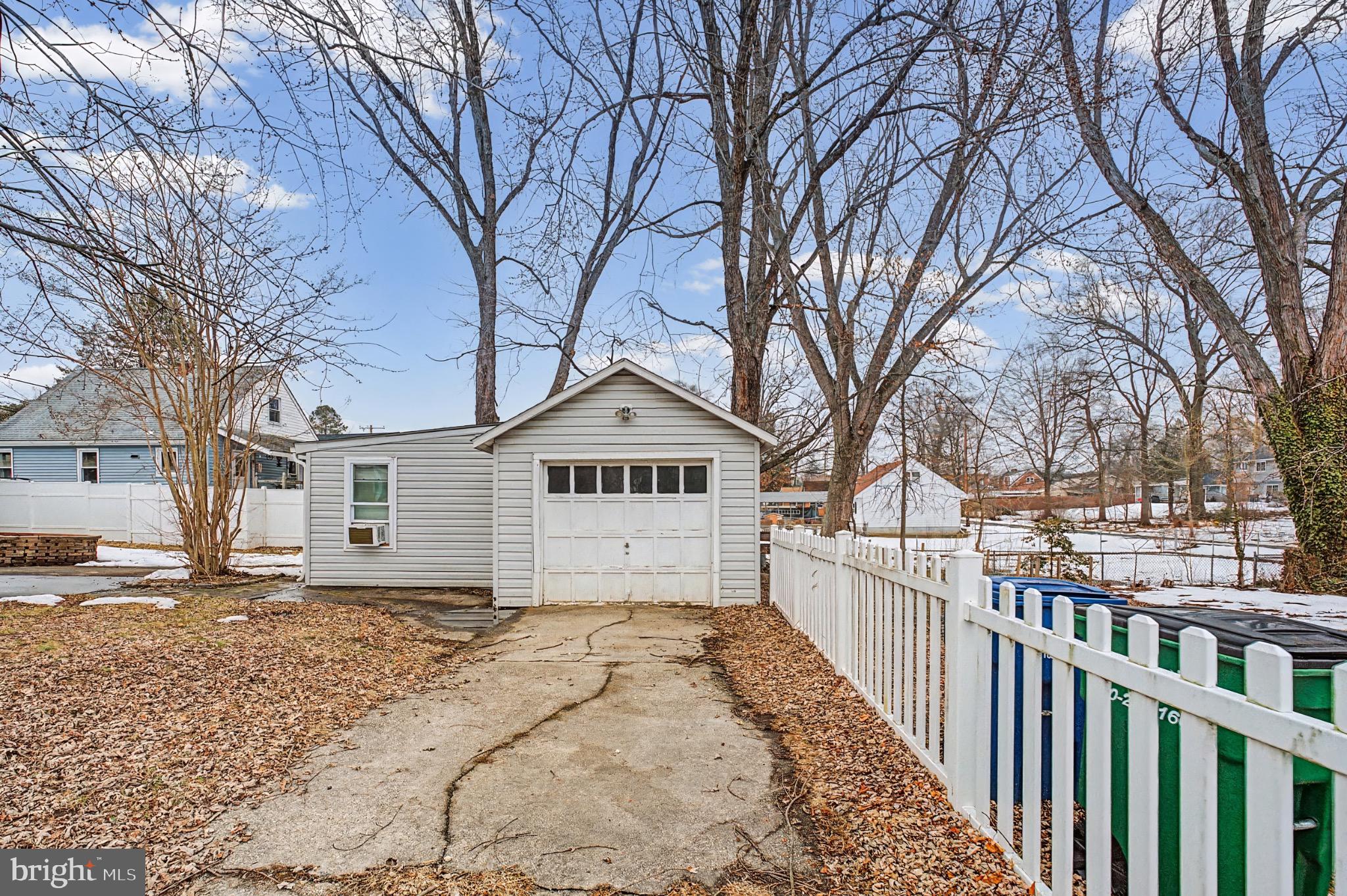 339 Edmund Street Aberdeen, MD 21001 - Photo 22 of 30 Charming garage nestled among the trees.