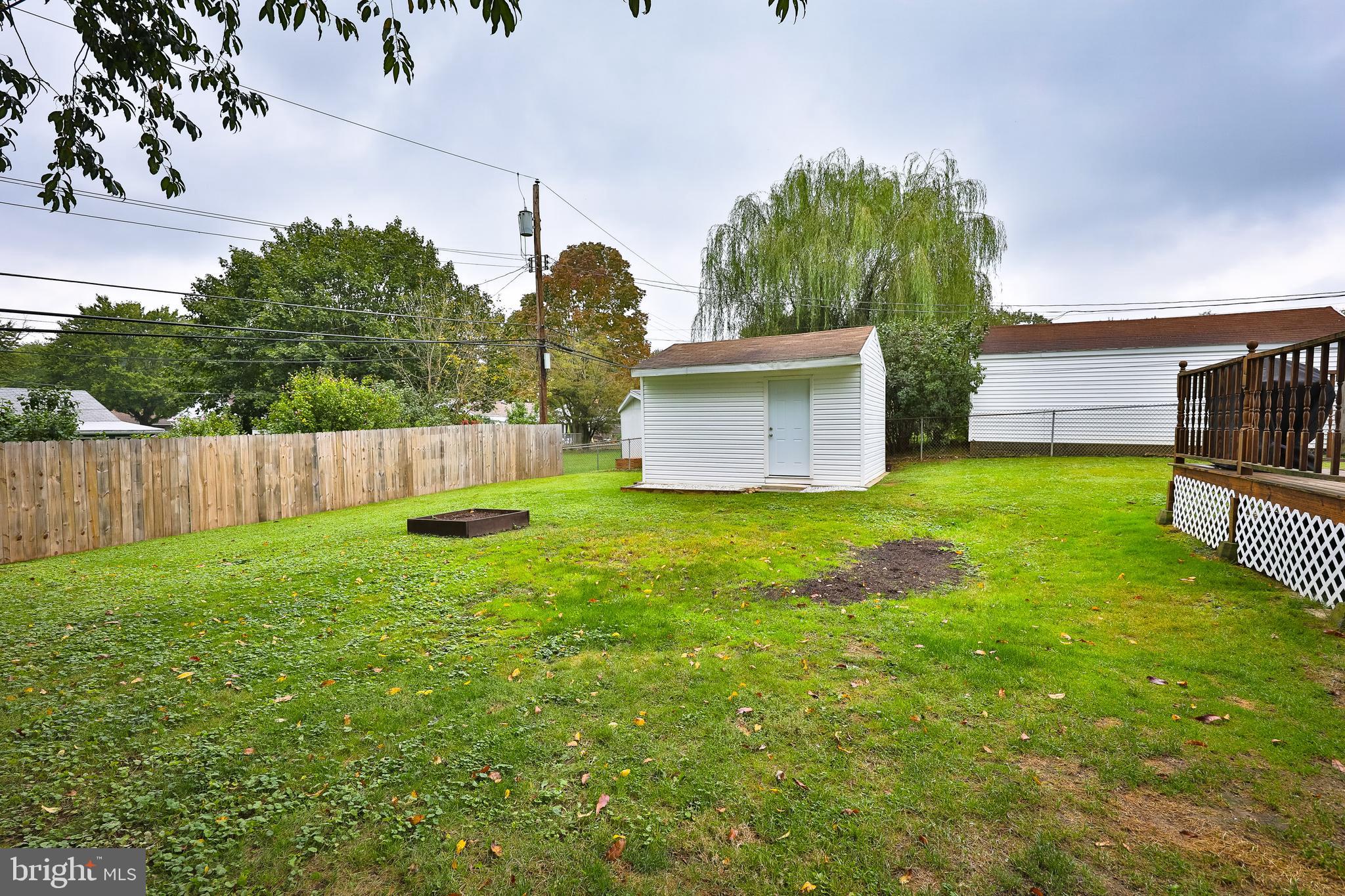 1240 Thomson Road Abington, PA 19001 - Photo 29 of 31 Backyard - view of over sized shed
