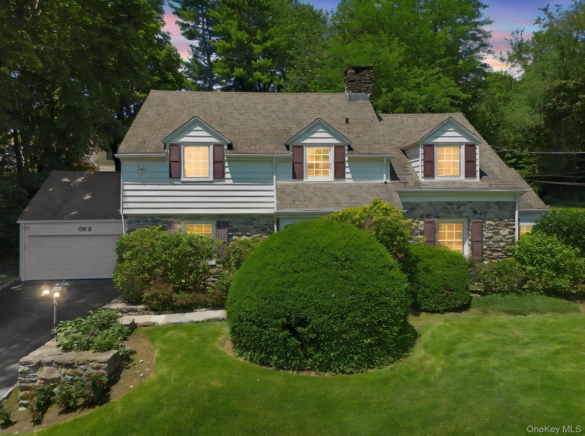1 Sheridan Road Scarsdale, NY 10583 - Photo 2 of 40 Dusk at 1 Sheridan Road