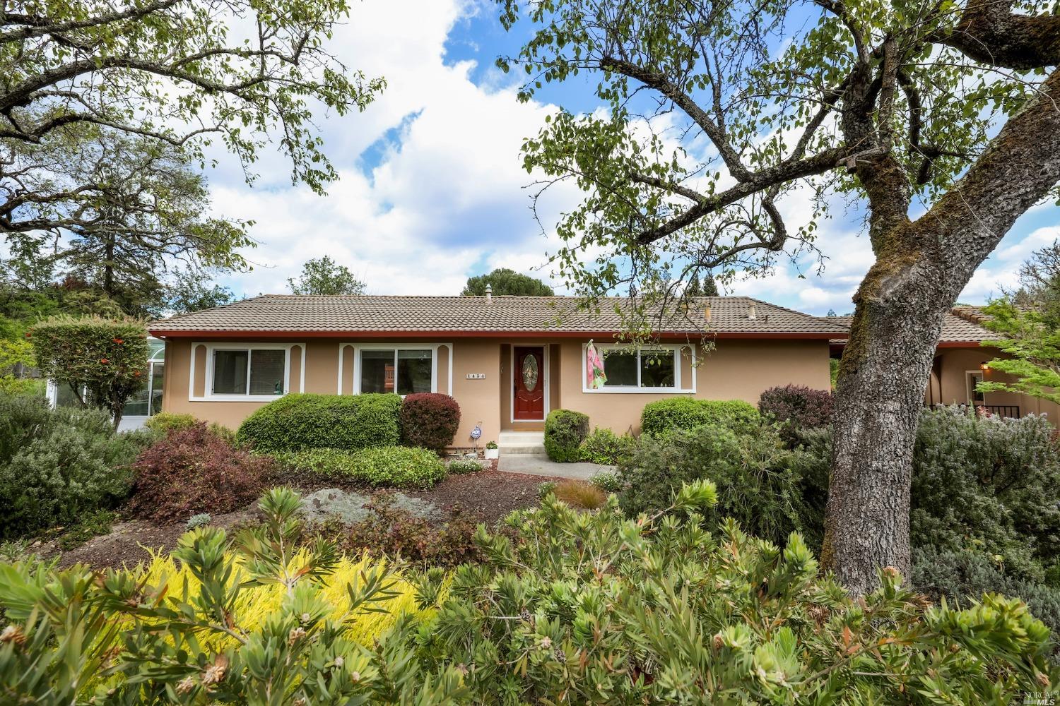 1454 Olivet Road Santa Rosa, CA 95401 - Photo 3 of 30 a front view of house with yard and green space