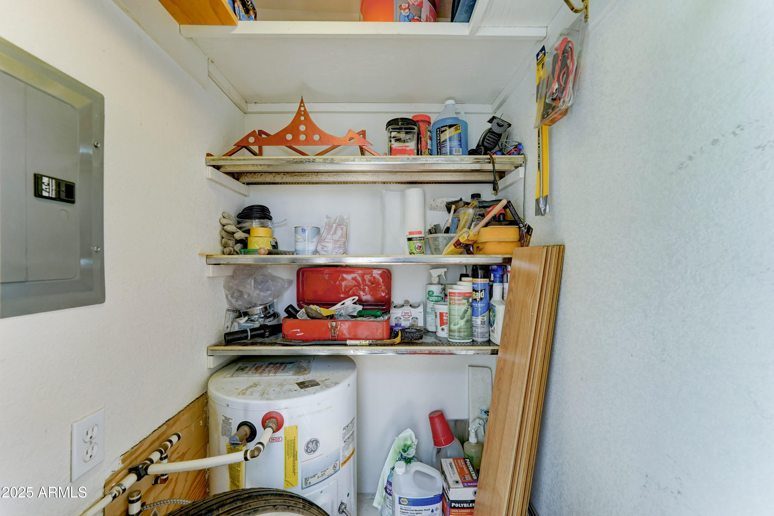111 South Greenfield Road, Unit 547 Mesa, AZ 85206 - Photo 20 of 28 Shed for tools and 2nd water heater