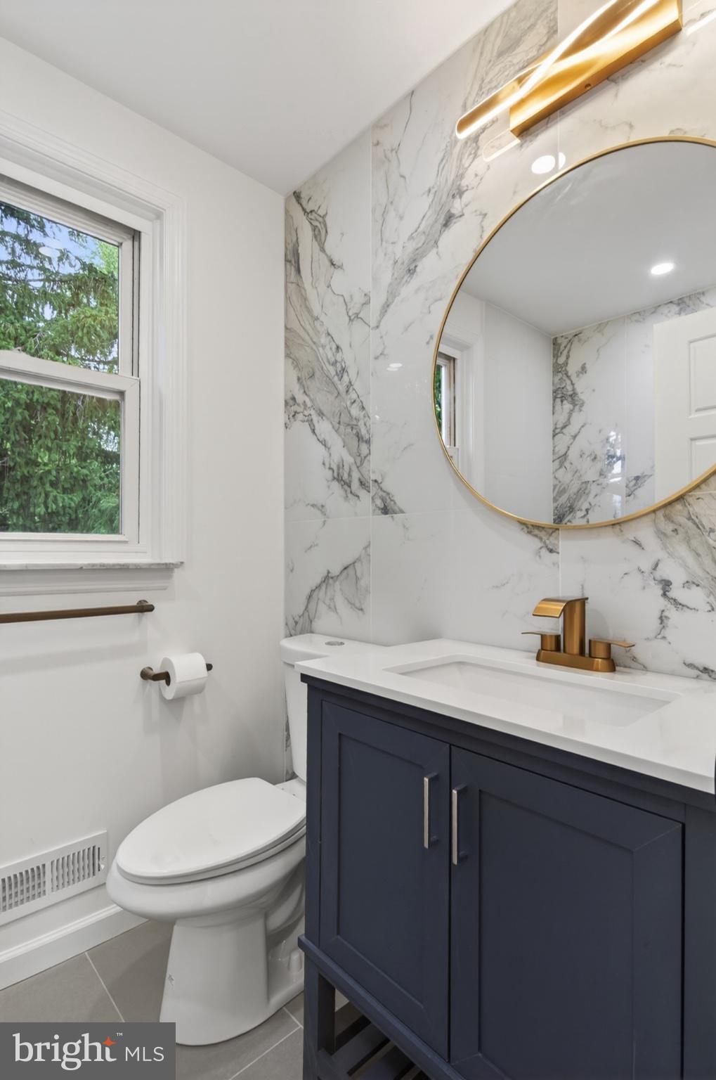 501 Hemlock Road Flourtown, PA 19031 - Photo 23 of 47 Sleek marble elegance meets modern design.