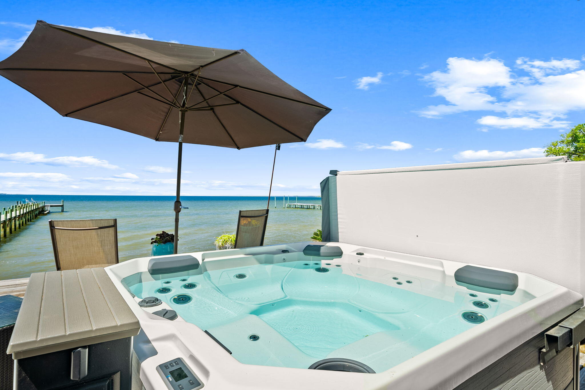 2554 Bay Grove Road Freeport, FL 32439 - Photo 27 of 51 Hot Tub overlooking Bay