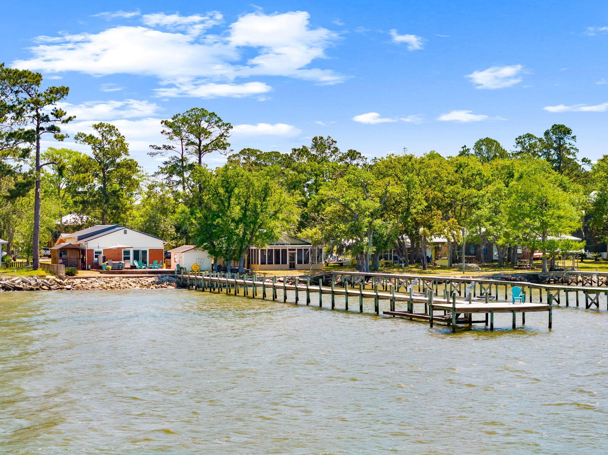 2554 Bay Grove Road Freeport, FL 32439 - Photo 36 of 51 View from Water