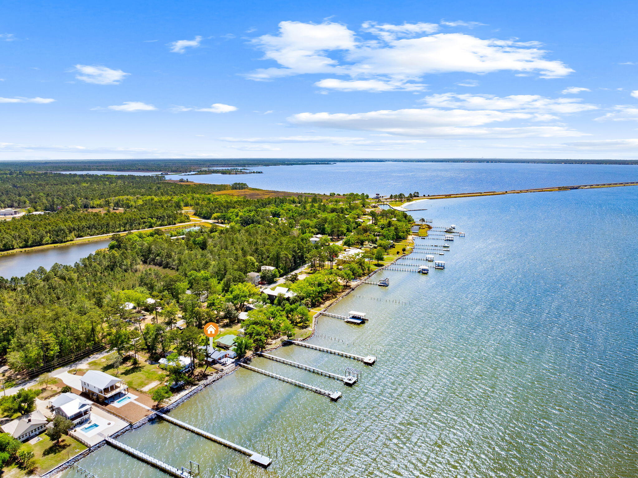 2554 Bay Grove Road Freeport, FL 32439 - Photo 42 of 51 Aerial toward 331 Bridge