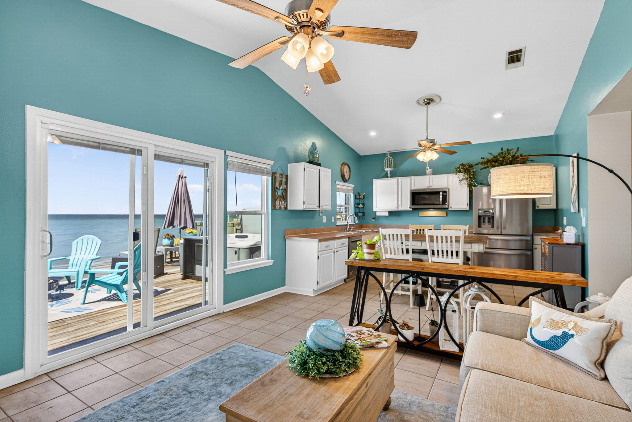 2554 Bay Grove Road Freeport, FL 32439 - Photo 8 of 51 Sitting Room into Kitchen