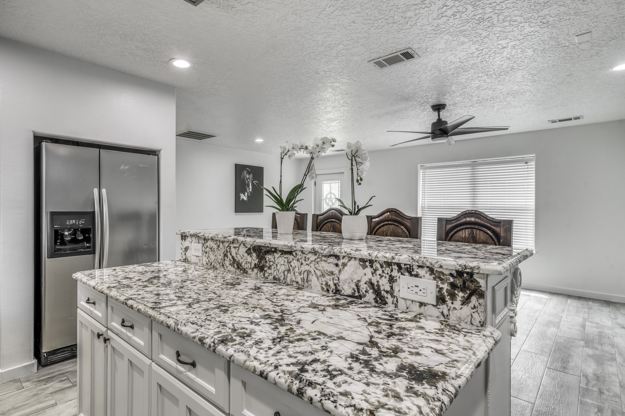 2266 Dutton Lane Madisonville, TX 77864 - Photo 13 of 50 a view of a kitchen counter space and window