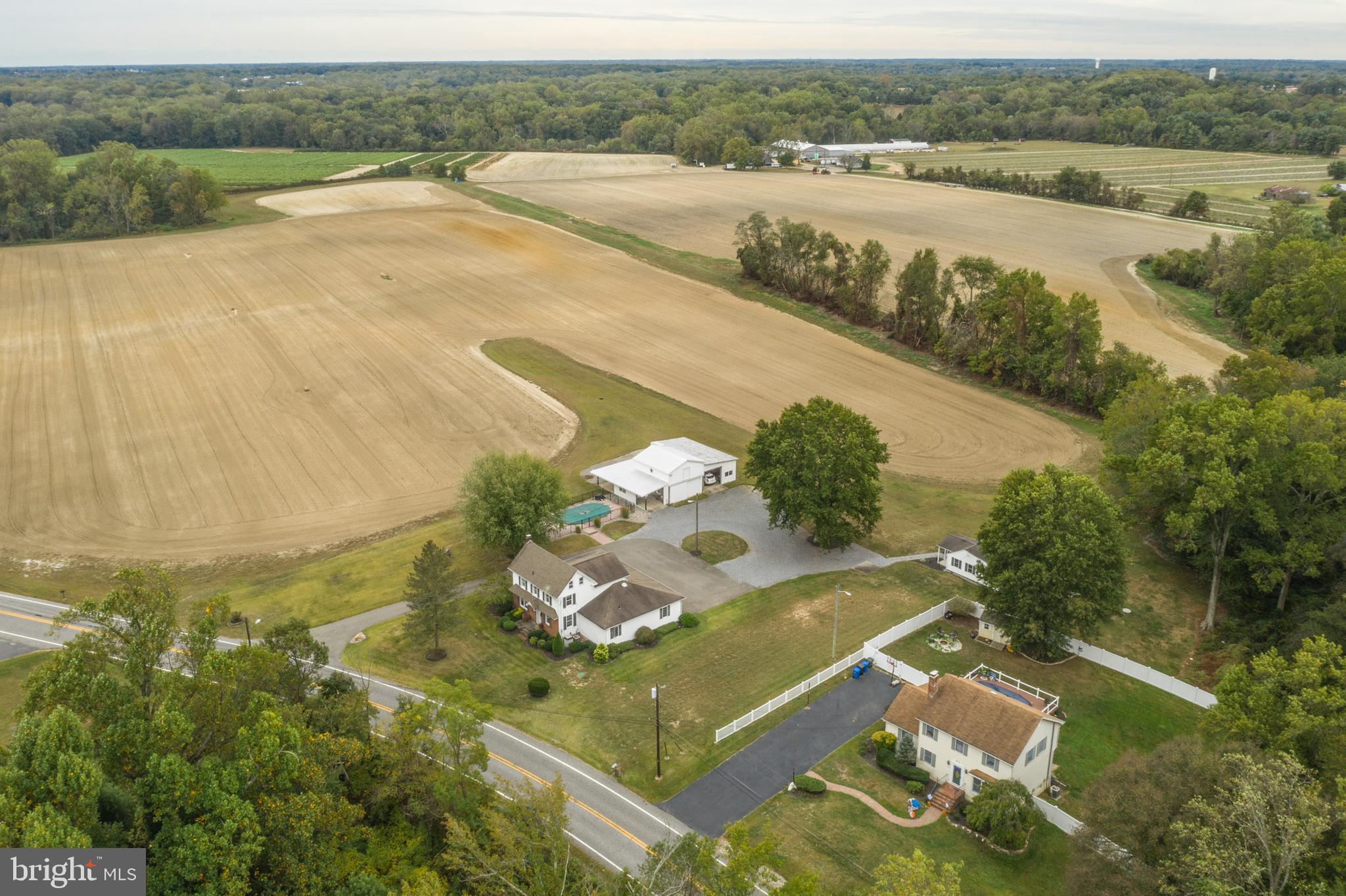 515 Heritage Road Sewell, NJ 08080 - Photo 58 of 68 Aerial view of the farmland