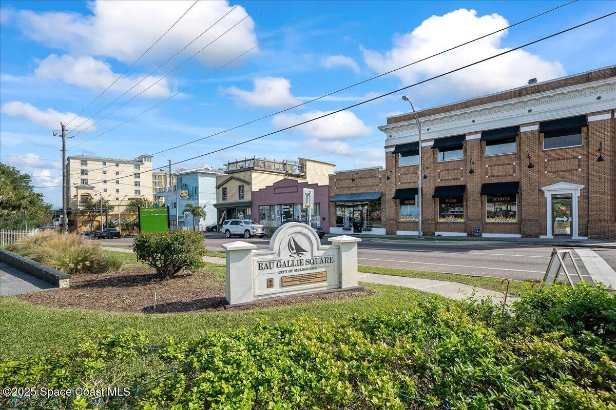 1405 Windchime Lane Melbourne, FL 32935 - Photo 45 of 48 a view of a building with a garden