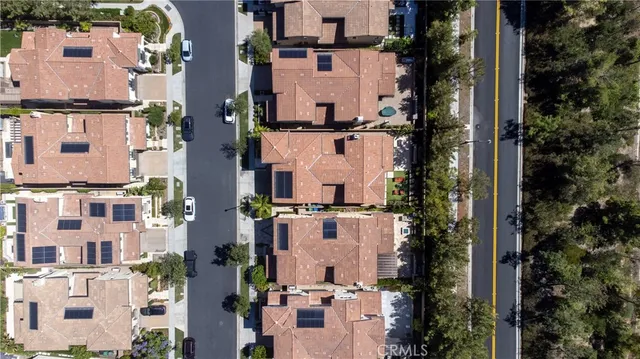a backyard of a house with seating space