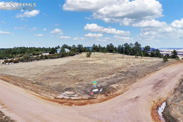 a view of a beach with a ocean view