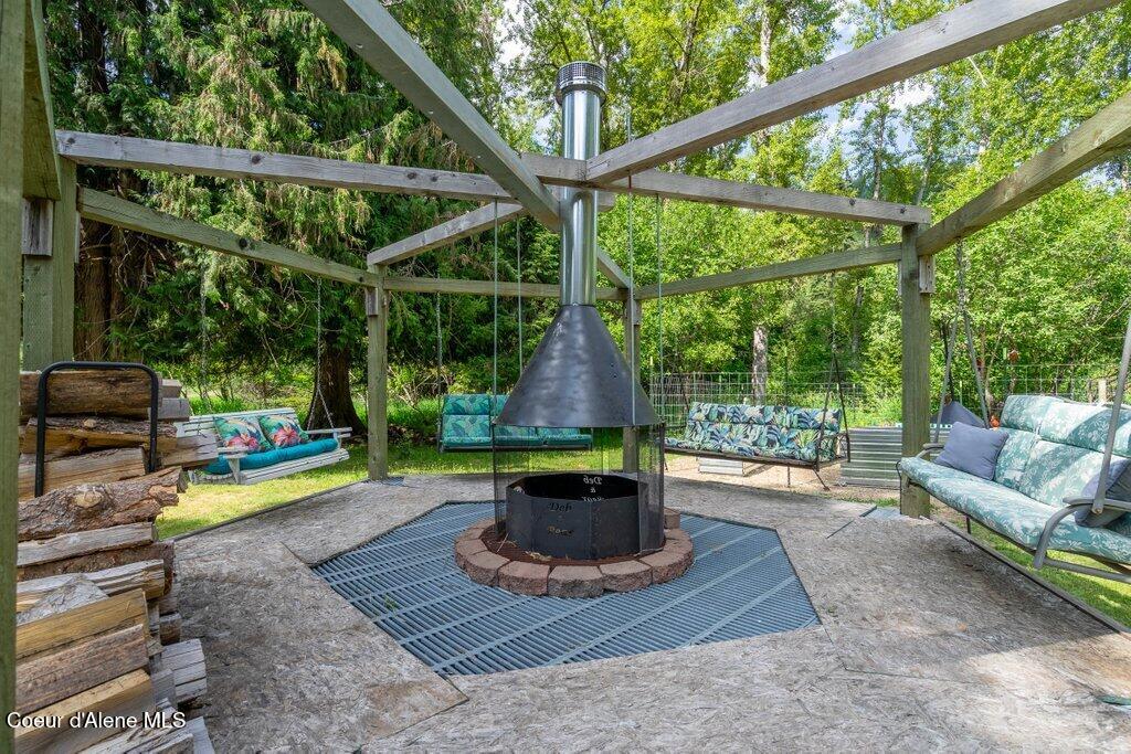 20264 Coeur D'Alene River Road Wallace, ID 83873 - Photo 24 of 43 Fireplace