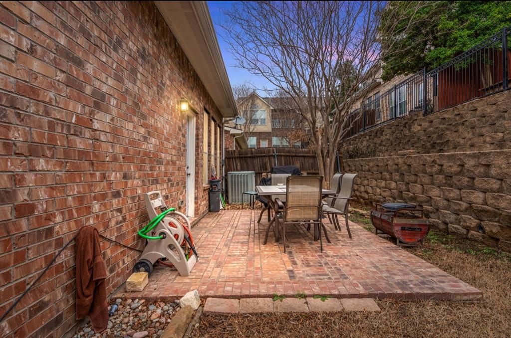 4015 Rome Court Irving, TX 75038 - Photo 23 of 24 a view of outdoor sitting area with furniture