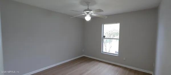 a view of a window in a room