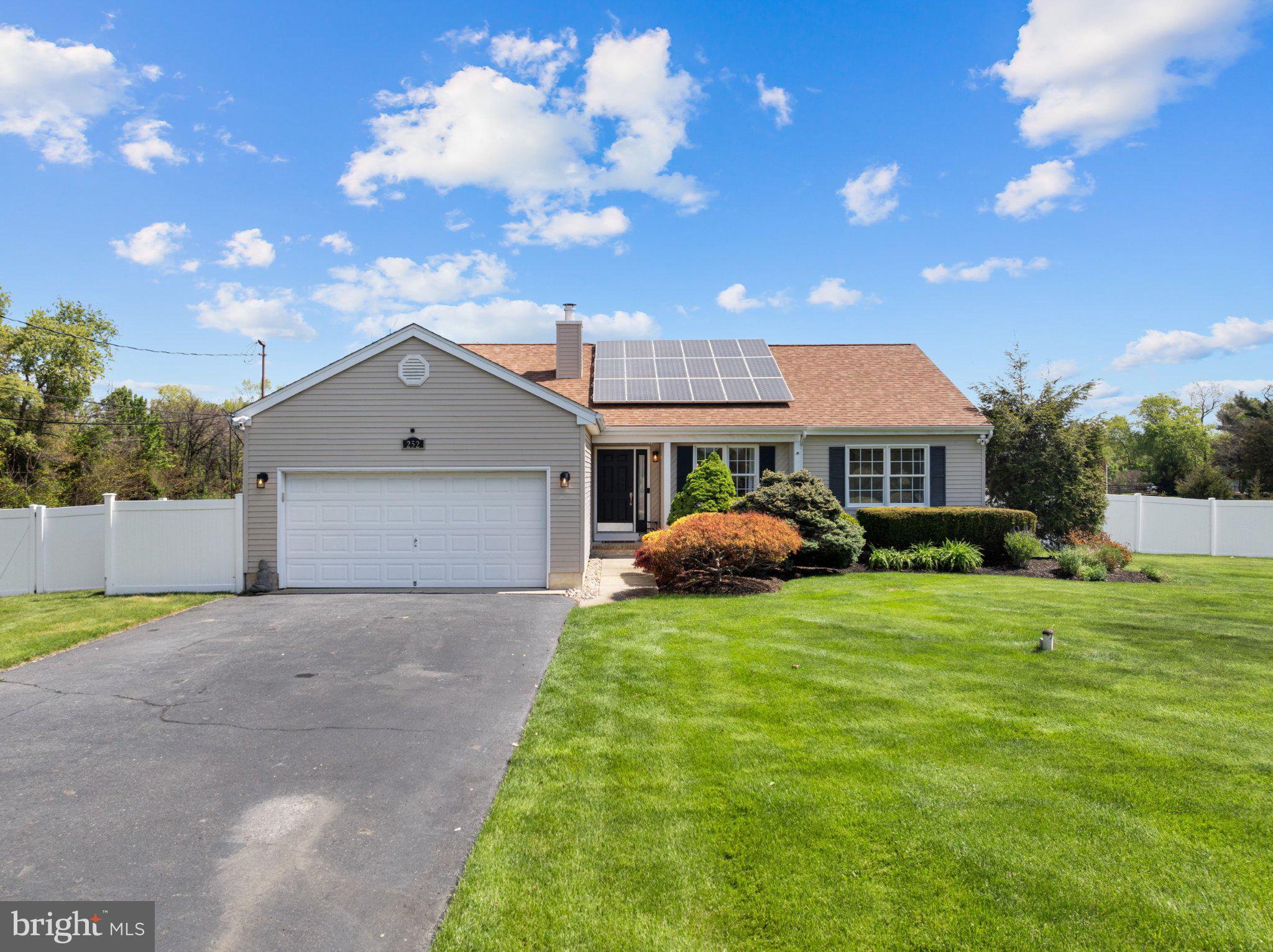 252 Eayrestown Road Southampton, NJ 08088 - Photo 1 of 35 Charming home with solar panels.