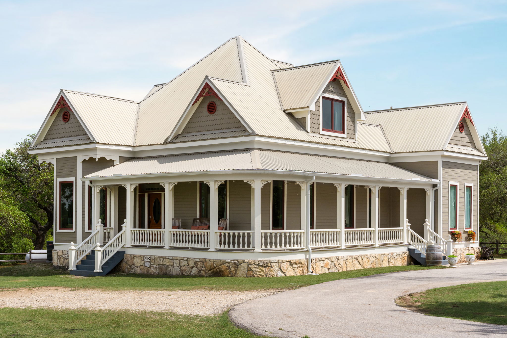 3409 Gatlin Creek Road Dripping Springs, TX 78620 - Photo 1 of 40 a front view of a house with a yard