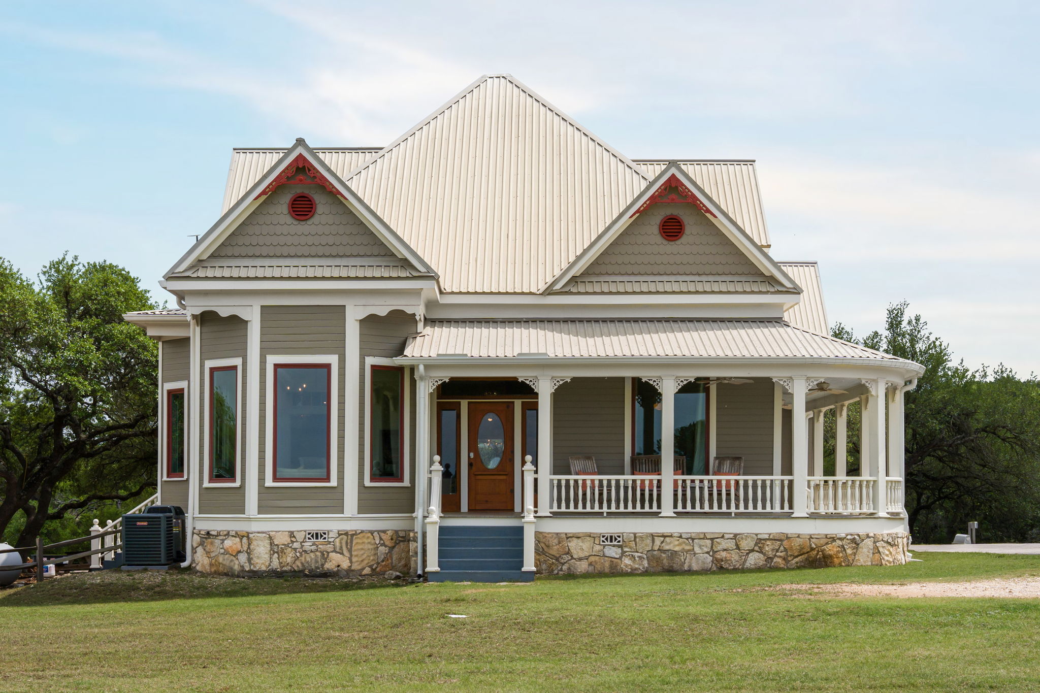 3409 Gatlin Creek Road Dripping Springs, TX 78620 - Photo 2 of 40 front view of a house with a yard