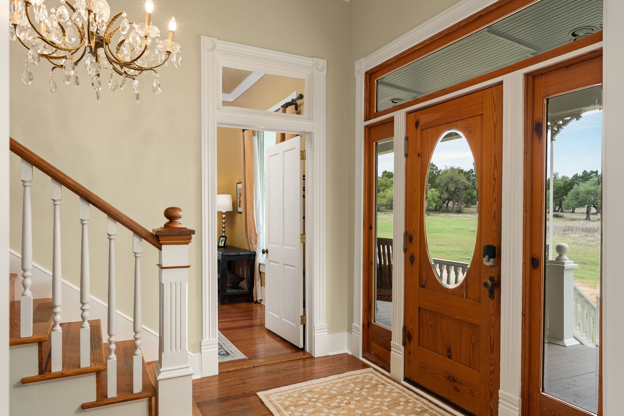 3409 Gatlin Creek Road Dripping Springs, TX 78620 - Photo 6 of 40 a view of an entryway door with a glass door