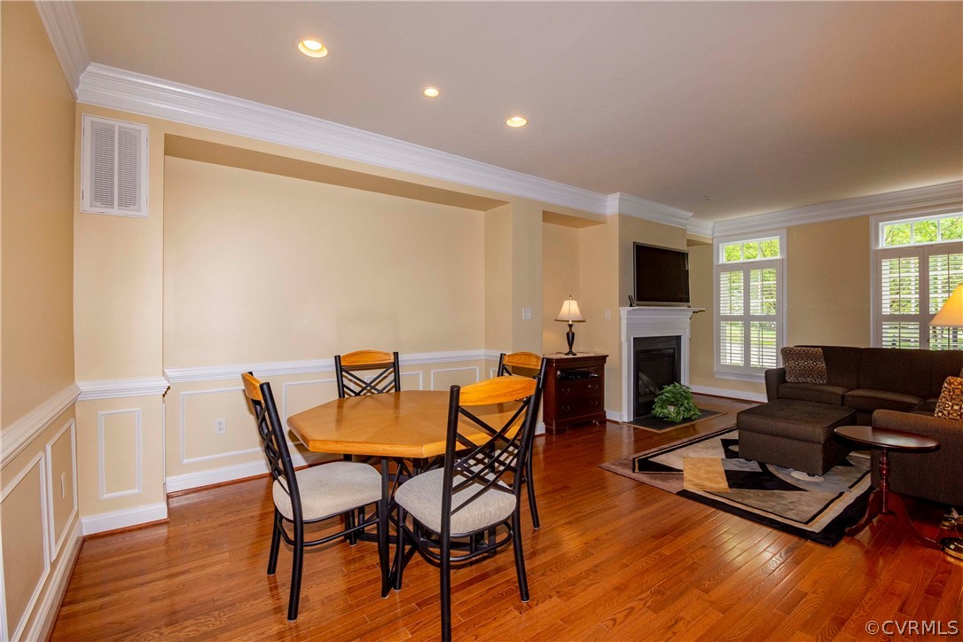 1122 Hyde Lane Henrico, VA 23229 - Photo 12 of 50 a living room with furniture and a fireplace