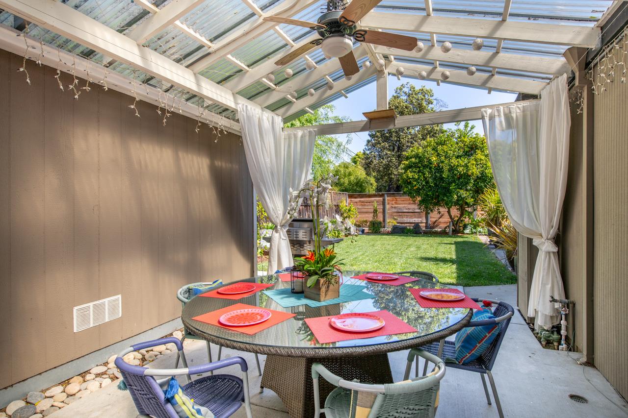 1976 Adele Place San Jose, CA 95125 - Photo 24 of 38 a outdoor dining space with furniture and outdoor view