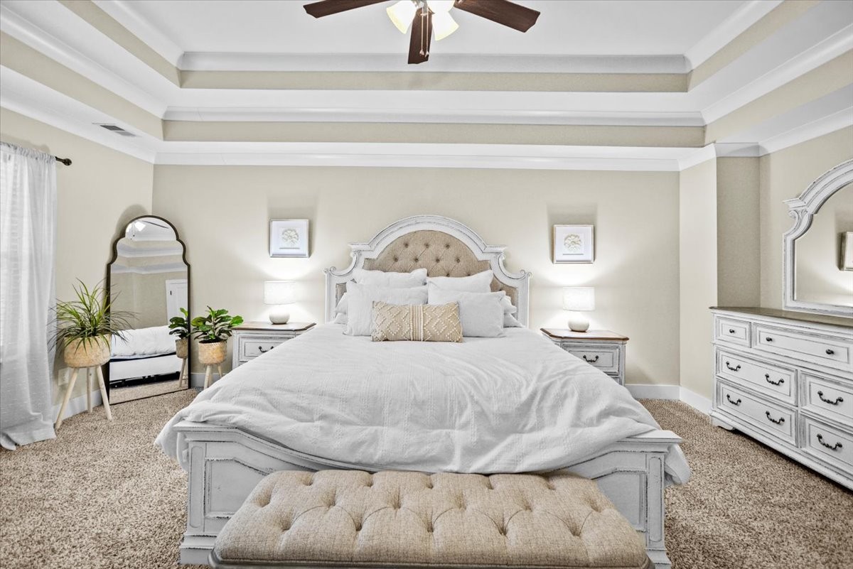 1048 Hurricane Creek Road Chattanooga, TN 37421 - Photo 15 of 31 a large white bed in a white room