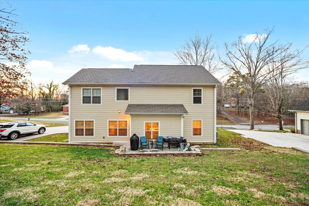 1048 Hurricane Creek Road Chattanooga, TN 37421 - Photo 25 of 31 a view of a house with a yard patio and swimming pool