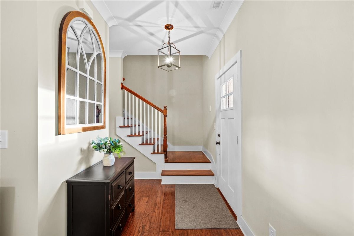 1048 Hurricane Creek Road Chattanooga, TN 37421 - Photo 5 of 31 a view of entryway with wooden floor