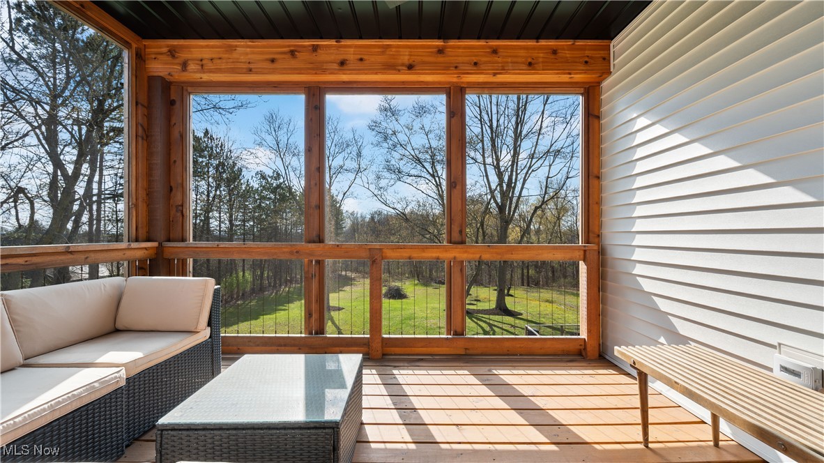 8410 Shepard Road Macedonia, OH 44056 - Photo 21 of 34 Sunroom with outdoor lounge area