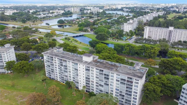a view of a city with tall buildings