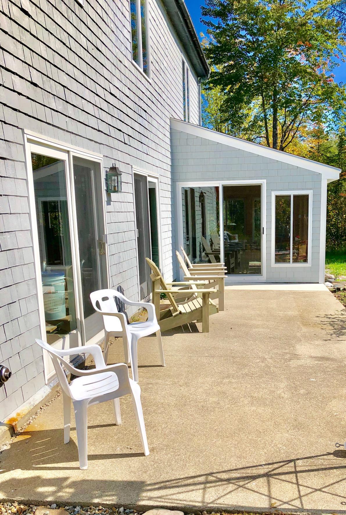 24 Minnow Brook Road Ellsworth, ME 04605 - Photo 11 of 74 Patio faces back open lawn