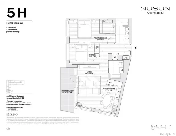 $1,592,955 | 30-55 Vernon Boulevard, Unit 5H | Astoria