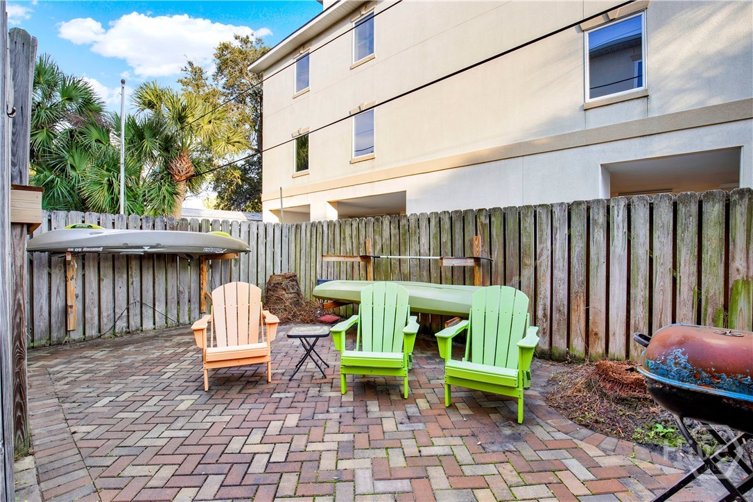 10 17th Street, Unit B Tybee Island, GA 31328 - Photo 41 of 50 Backyard