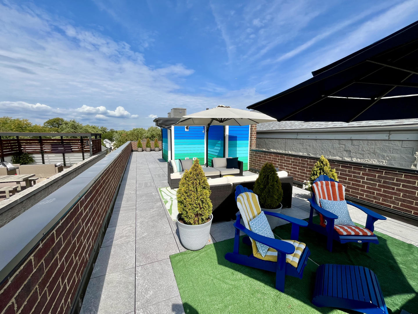 1922 West Belmont Avenue, Unit 3 Chicago, IL 60657 - Photo 6 of 29 a view of a balcony with outdoor seating