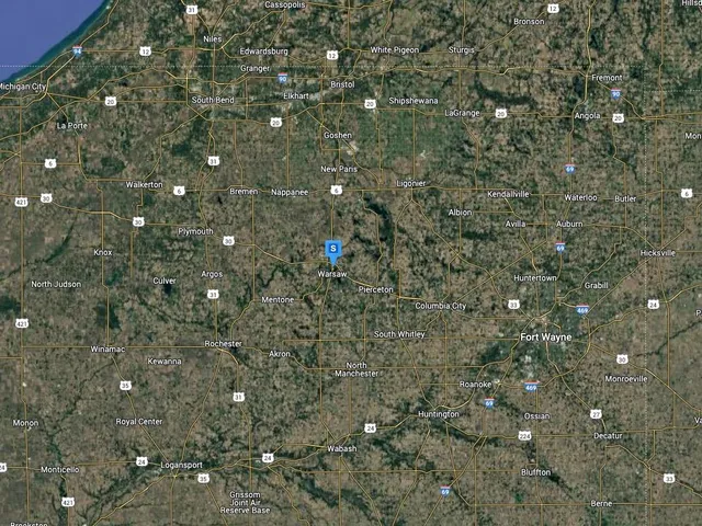 a aerial view of a house