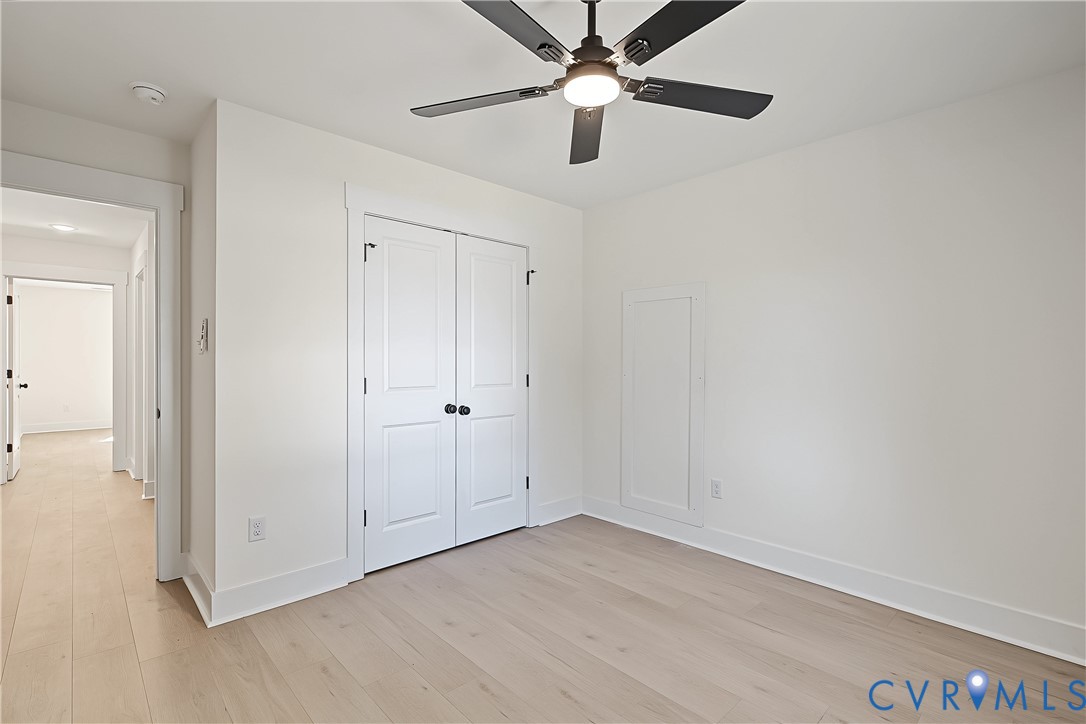 3601.5 Decatur Street Richmond, VA 23224 - Photo 25 of 32 Wood-finish flooring throughout, white interior wa