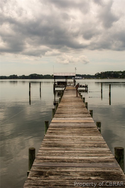 368 Risby Town Road Hudgins, VA 23076 - Photo 9 of 49 Wonderful pier steps from your cottage...