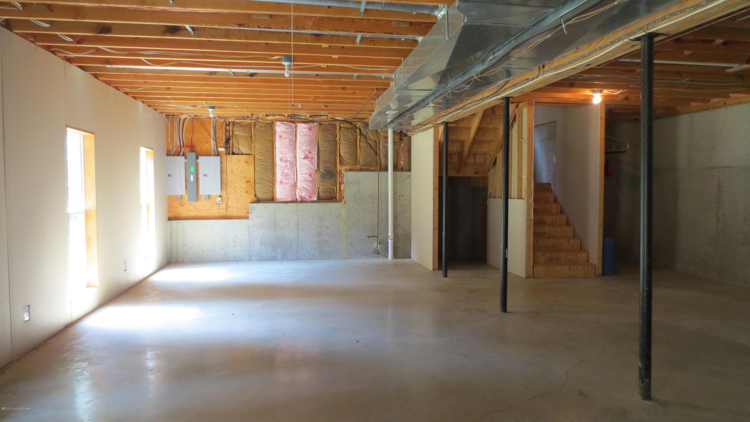 640 Bart Smith Road La Grange, KY 40031 - Photo 18 of 22 Multiple windows and a full bath roughed in