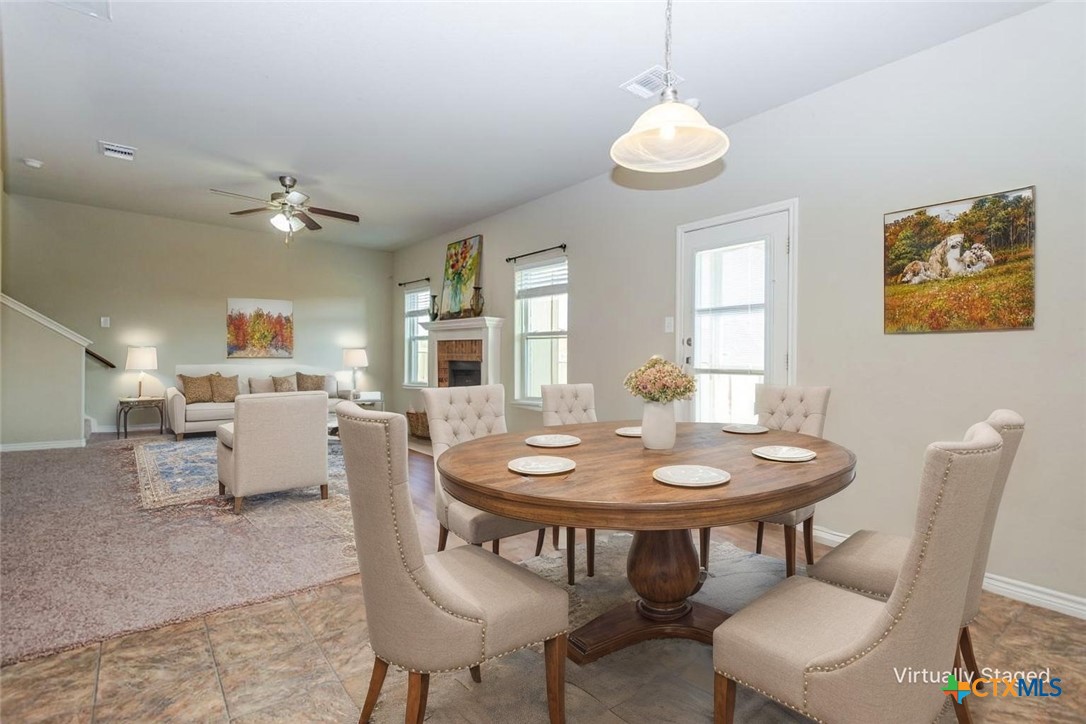 2601 Tarrant County Drive Killeen, TX 76549 - Photo 5 of 35 a dining room with furniture and window