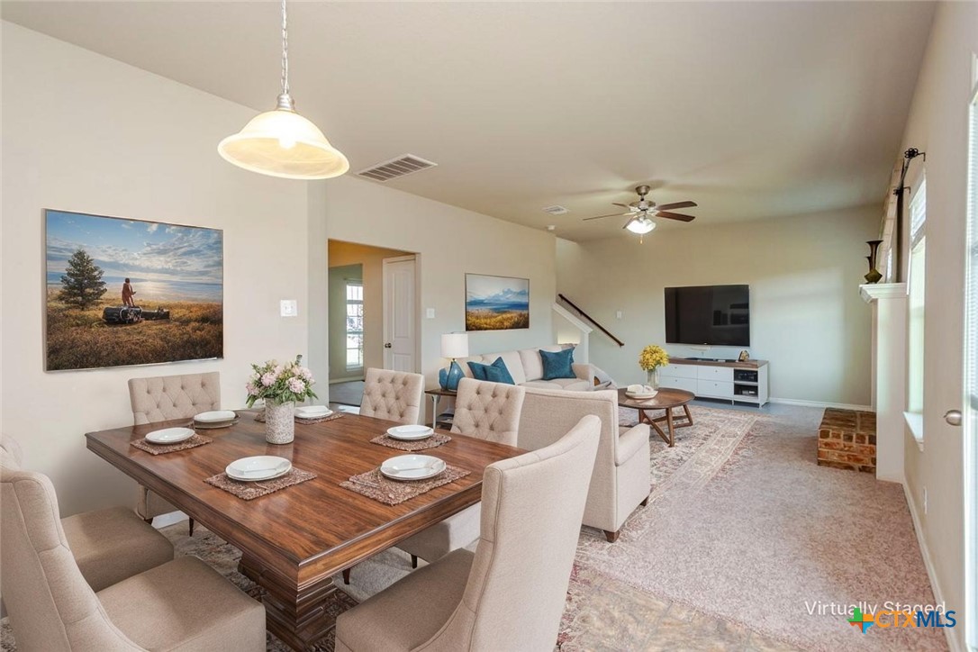 2601 Tarrant County Drive Killeen, TX 76549 - Photo 6 of 35 a living room with furniture and a flat screen tv