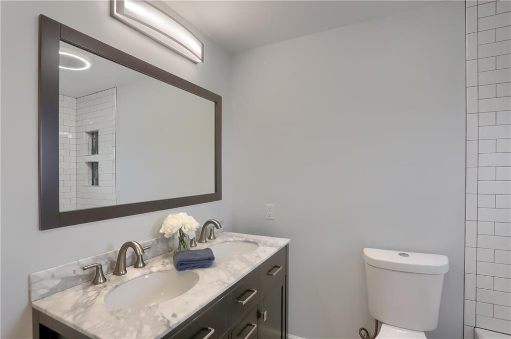 96 Ridgewood Avenue Pittsburgh, PA 15229 - Photo 20 of 41 Updated main bathroom with shower.