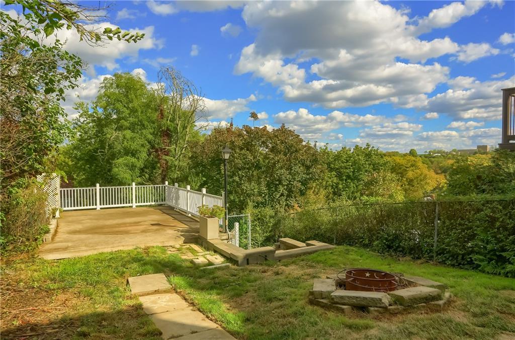 96 Ridgewood Avenue Pittsburgh, PA 15229 - Photo 35 of 41 View of the backyard and patio above the garage